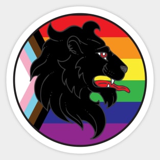 An Tir Pride - Pride Progress- Populace Badge Style 1 Sticker